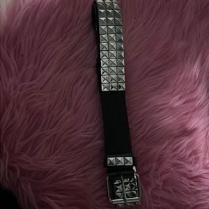 spirit halloween “emo” belt. it’s one size and never been worn
